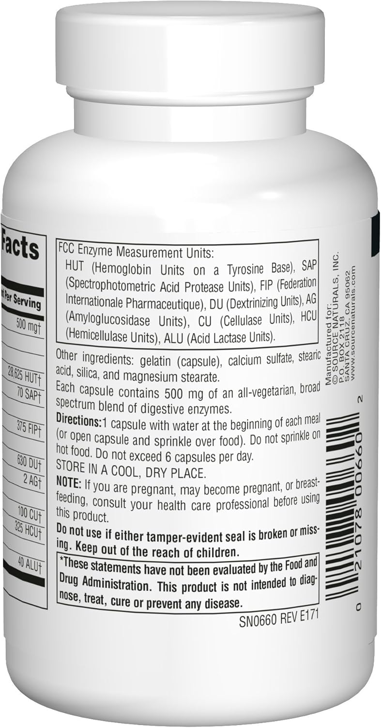 source-naturals-essential-enzymes-500mg-capsules---bio-aligned-supplement-for-digestive-health-immune-support---240-capsules-in-2-packs-2