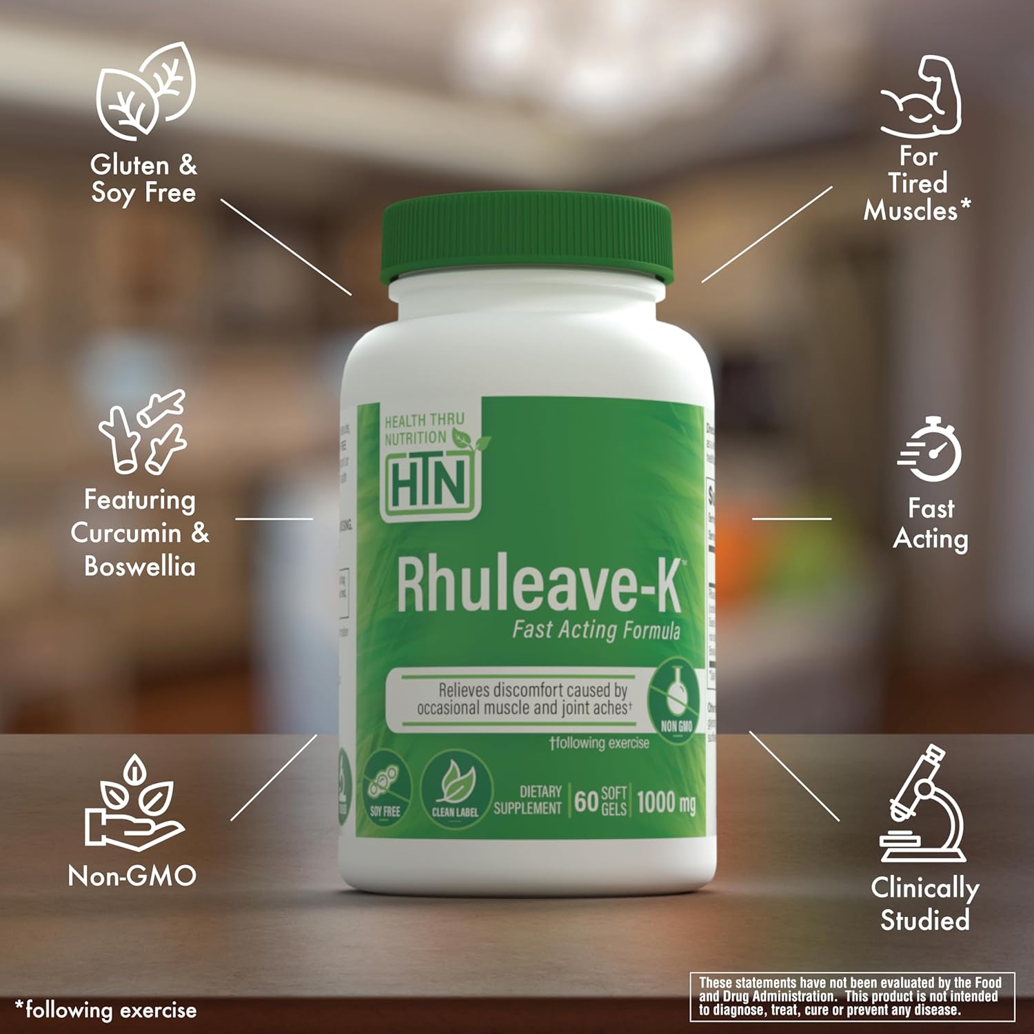health-thru-nutrition-rhuleave-k-acute-formula---1000mg-curcumin-boswellia-black-sesame-seed-oil---fast-joint-muscle-relief---clinically-studied---non-gmo---60-pack-2
