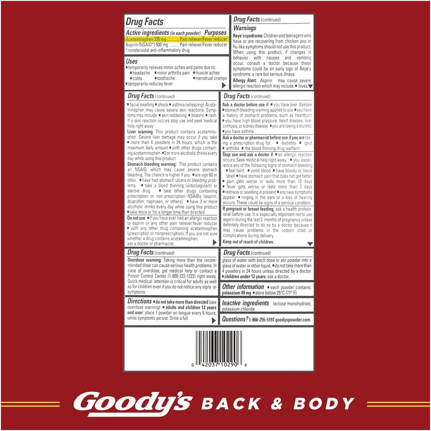 6-packs-of-goodys-back-and-body-pain-relief-powder---24-count---fast-acting-pain-relief-6