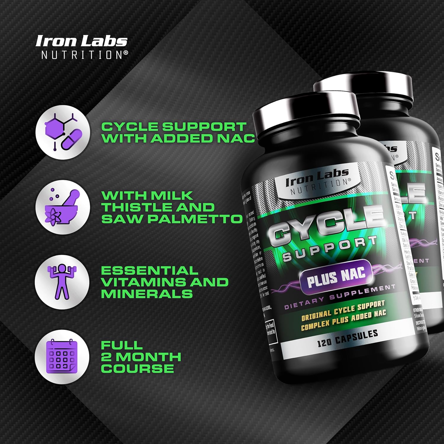 iron-labs-nutrition-cycle-support-plus-nac---on-cycle-support-supplements-for-men---240-capsules-with-n-acetyl-l-cysteine-milk-thistle-hawthorne-berry-3