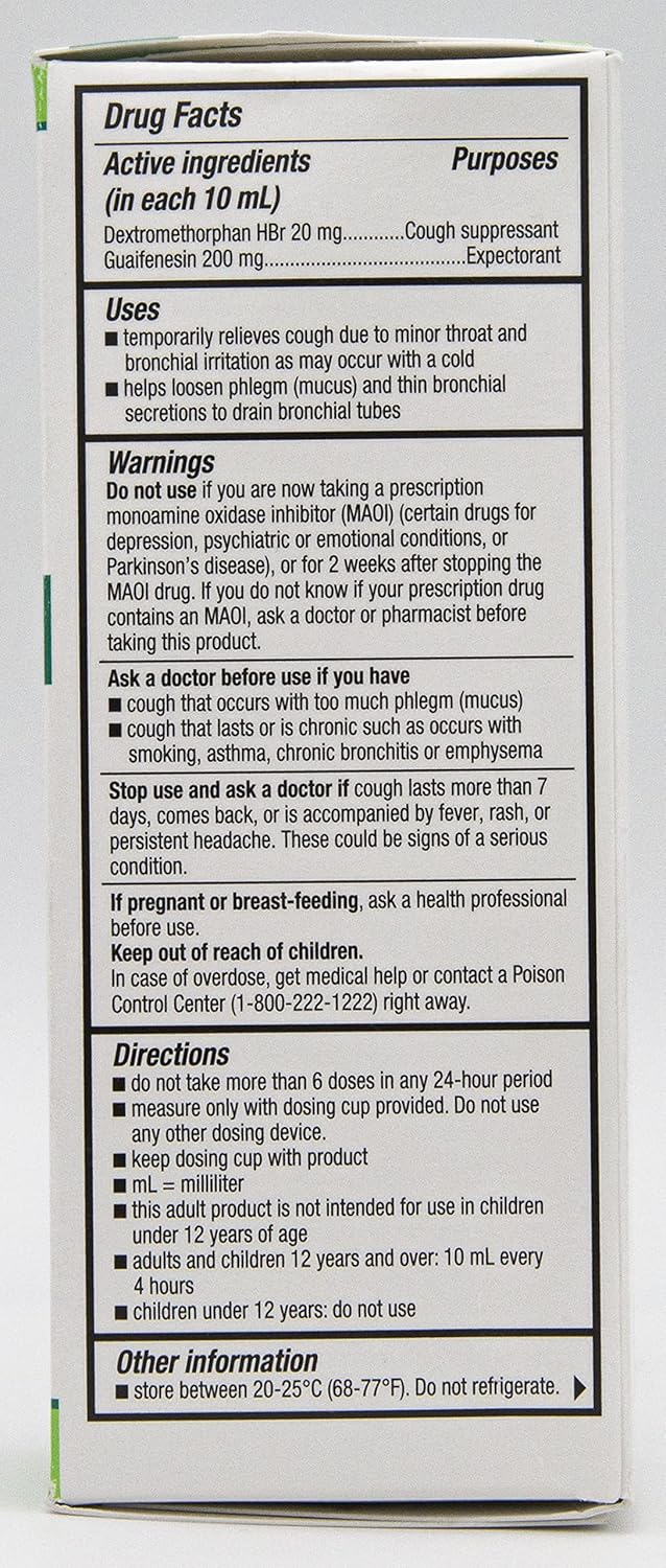 non-drowsy-sugar-free-tussin-dm-cough-suppressant-expectorant---4-fl-oz-6