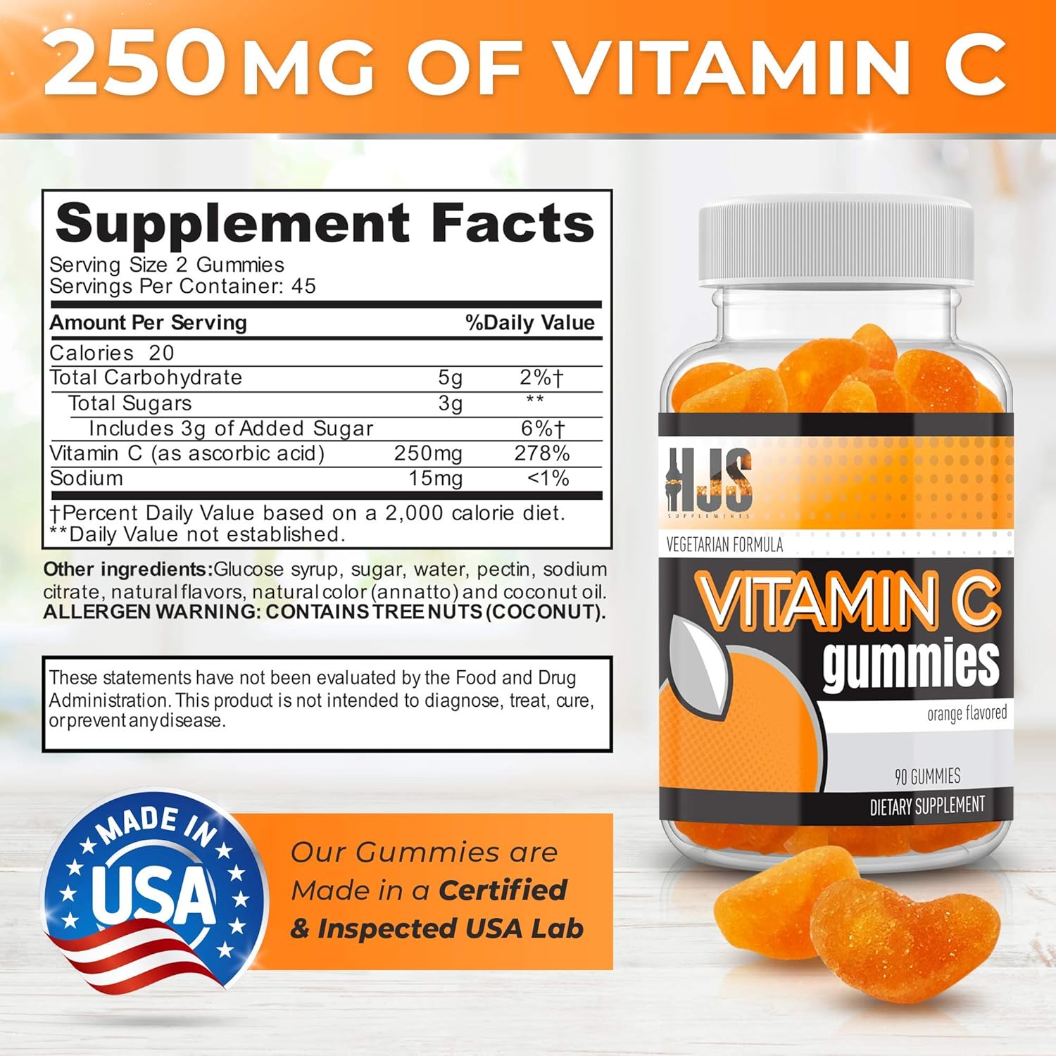 chewable-orange-flavored-vitamin-c-gummies---immune-and-heart-health-support---gluten-free-and-vegetarian---90-count-for-adults-and-kids-4