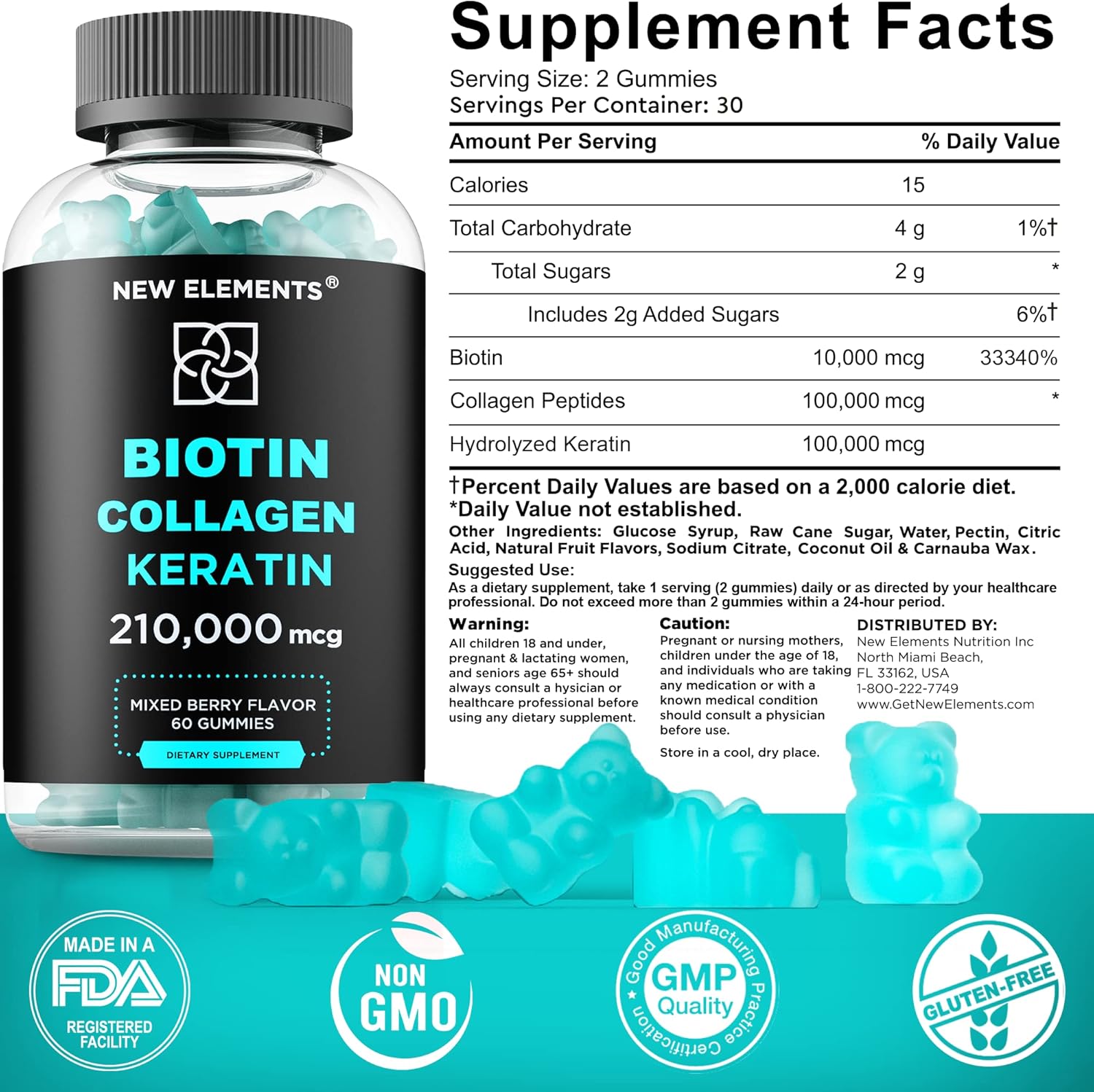 biotin-gummies-with-keratin-collagen-peptides-magnesium-glycinate-vitamin-b6-non-gmo-gluten-free-500mg-2