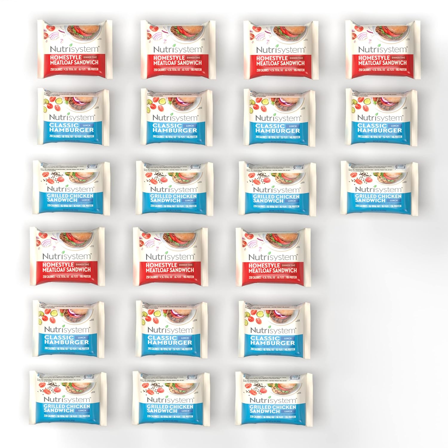 nutrisystem-frozen-sandwich-variety-pack---grilled-chicken-hamburger-meatloaf---21-count---promotes-healthy-weight-loss-4