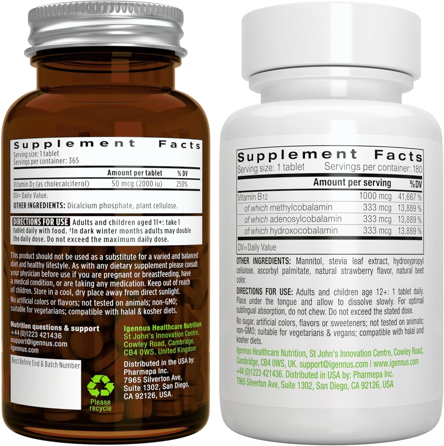 igennus-healthcare-nutrition-daily-vitamin-d3-super-b12-complex-vegetarian-bundle---365-tablets---high-absorption-sublingual-b12-5