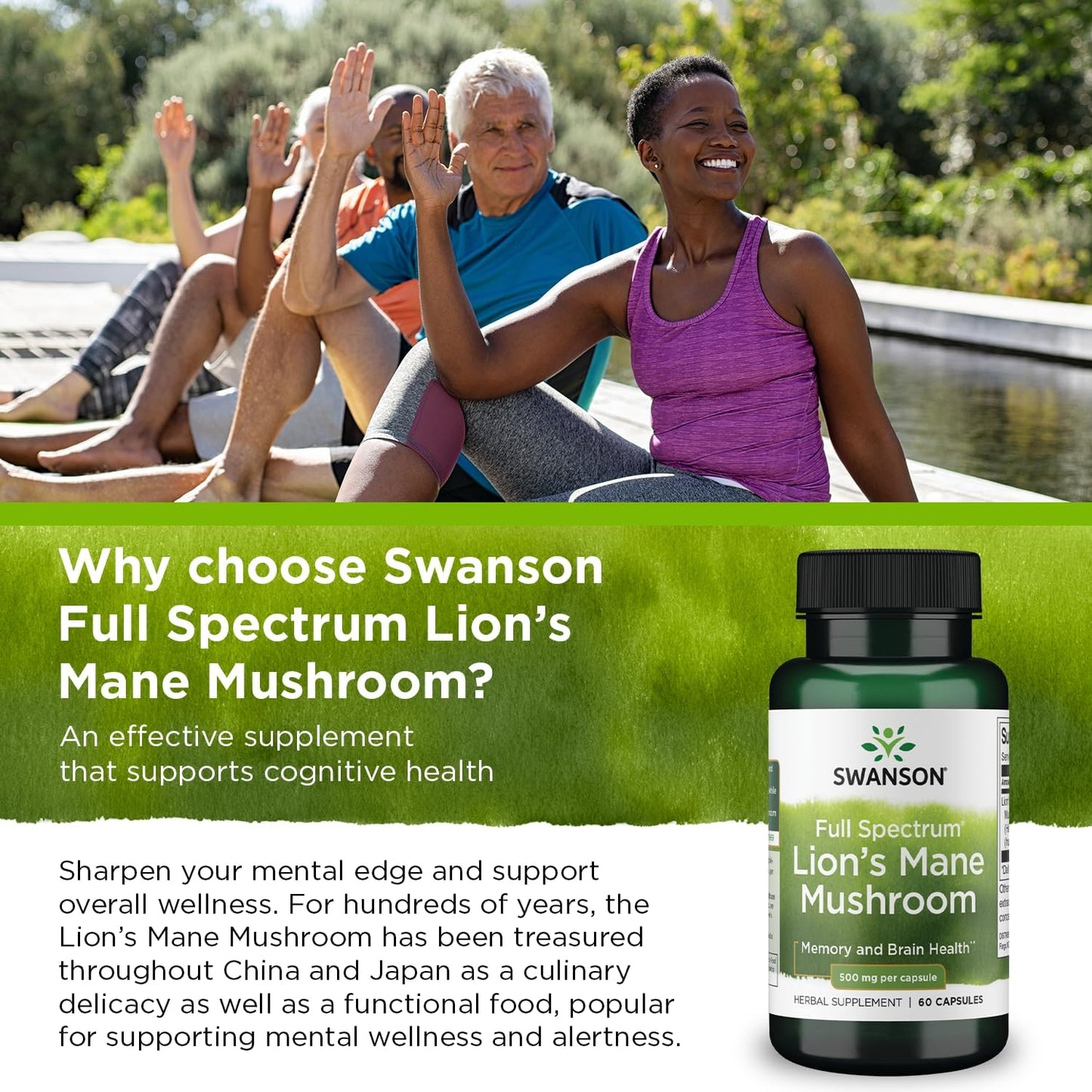 500-mg-lions-mane-mushroom-capsules---60-capsules---cognitive-function-support-supplement-by-swanson-5