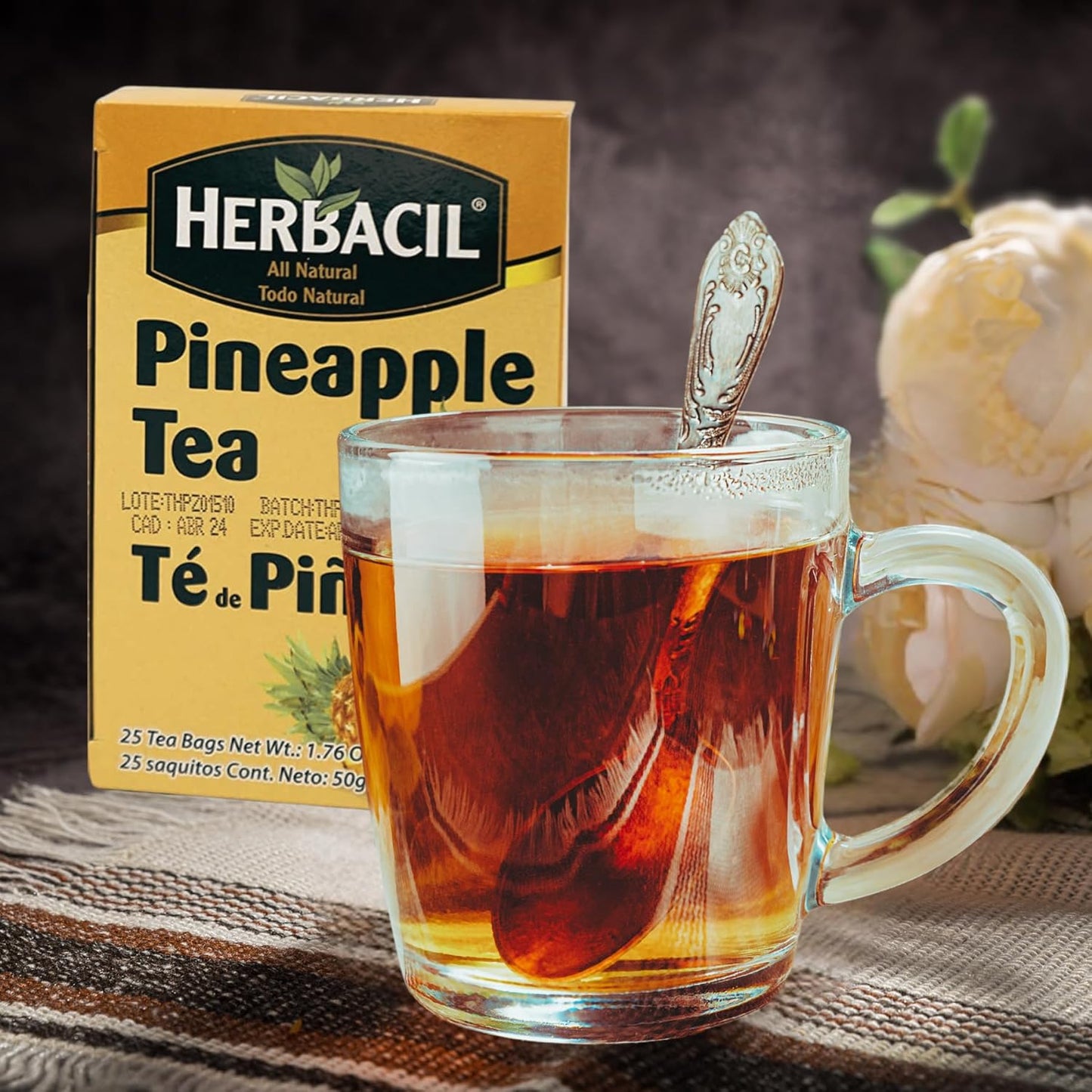 herbacil-pineapple-herbal-tea---caffeine-free-infusion-with-dehydrated-fruit---50-tea-bags-2-pack-of-25-bags-3