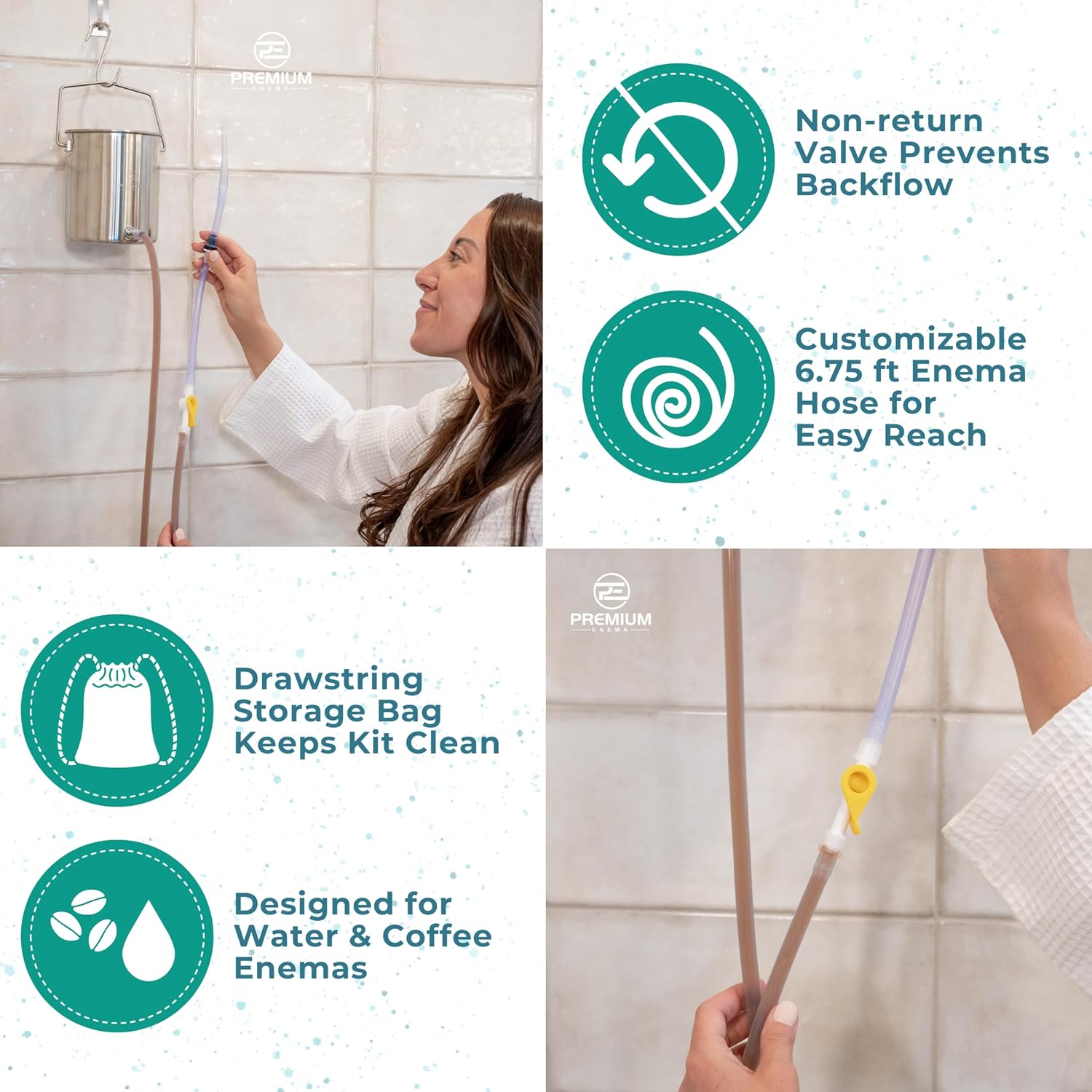 stainless-steel-enema-kit-with-silicone-hose-and-tips---2-quart-enema-bucket-for-colon-cleanse-and-detox---coffee-water-enema-for-men-and-women-6