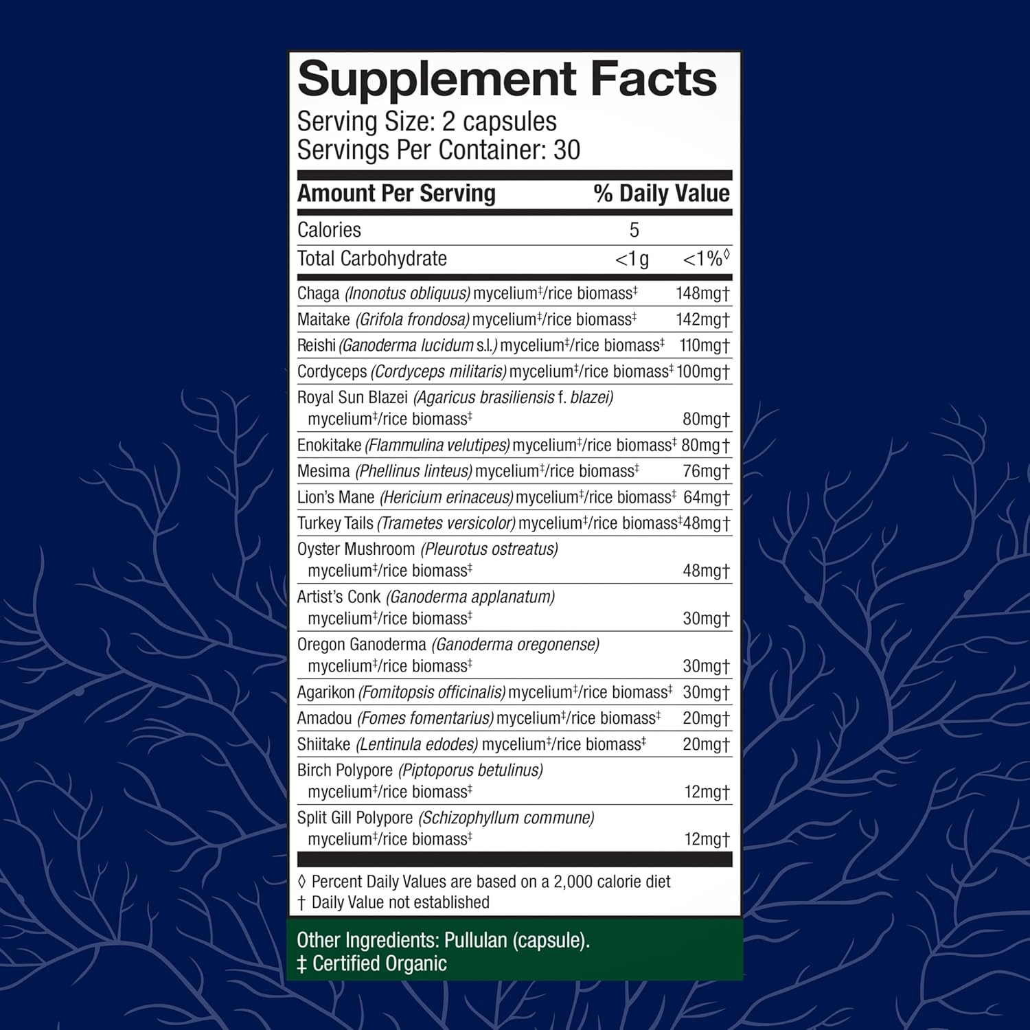 mycommunity-mushroom-supplement-capsules---immune-support-blend-with-17-mushroom-species-including-lions-mane-reishi-chaga-cordyceps-turkey-tail---60-capsules-30-servings-2