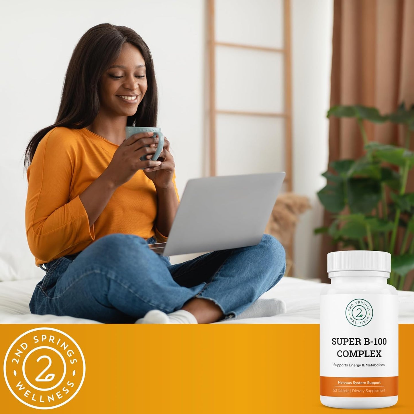 Men's Daily Vitamin Bundle with Vitamin D3+K2 Chewables and Super B-100 Complex - 2nd Springs Essentials - Espot.com.au