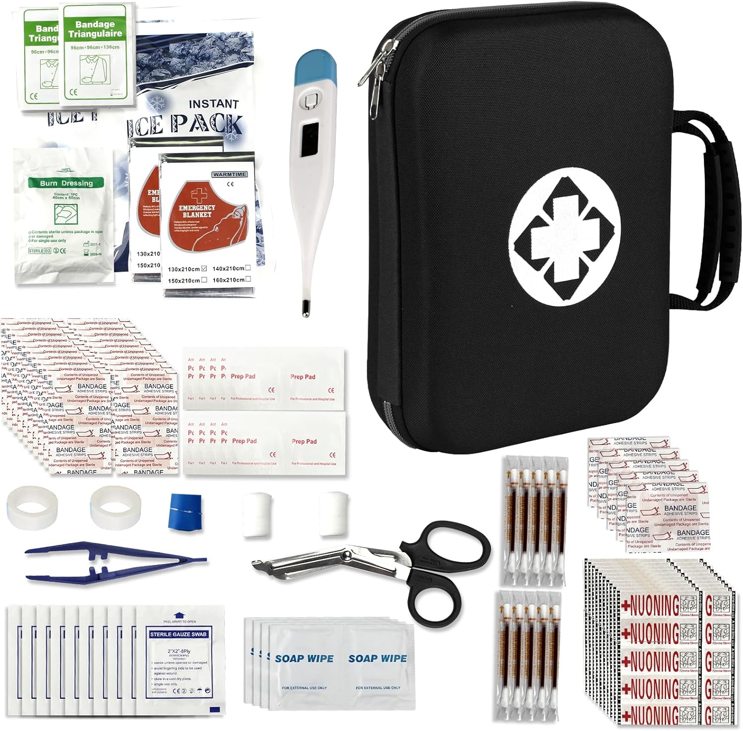 amorning-299-piece-car-first-aid-kit-with-black-bag---essential-emergency-supplies-for-home-camping-travel-hiking-3