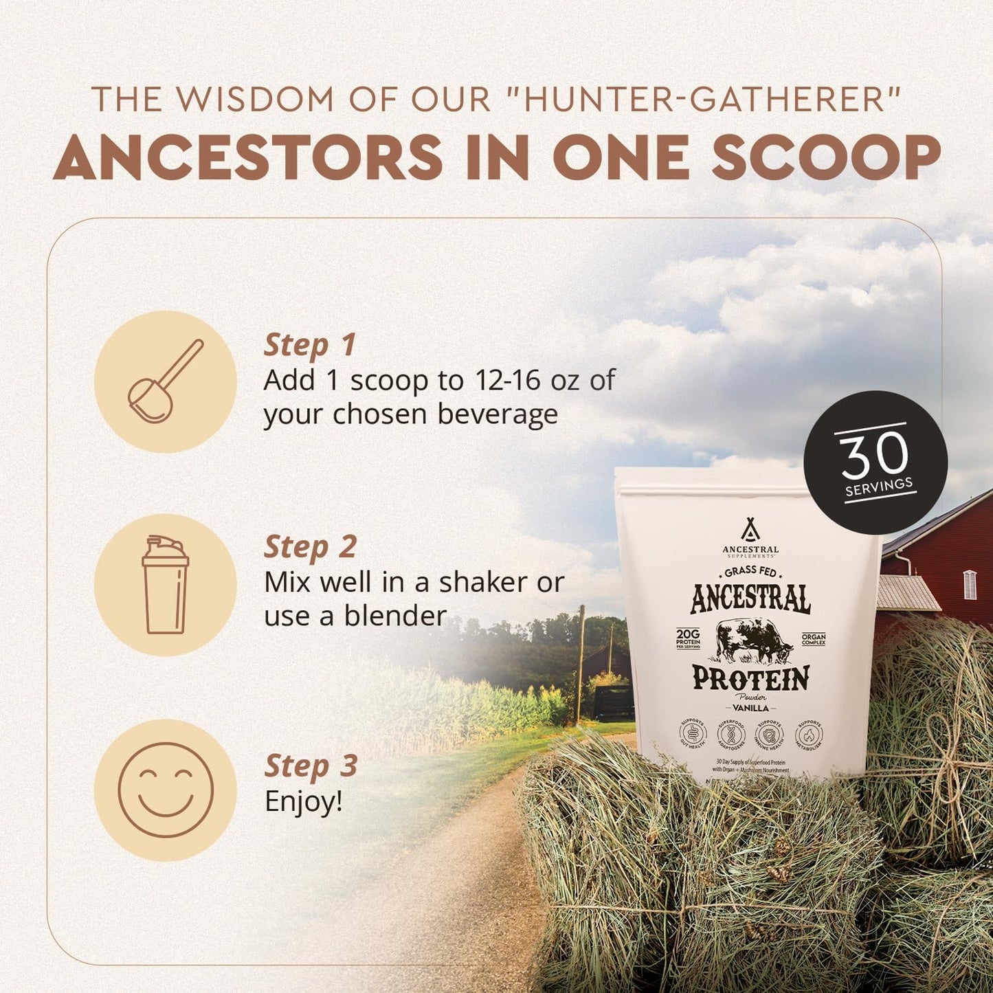 grass-fed-protein-powder-with-beef-bone-broth-vanilla-flavor---high-protein-supplement-with-organic-mushrooms-for-gut-health-20g-protein-per-serving---30-day-supply-7