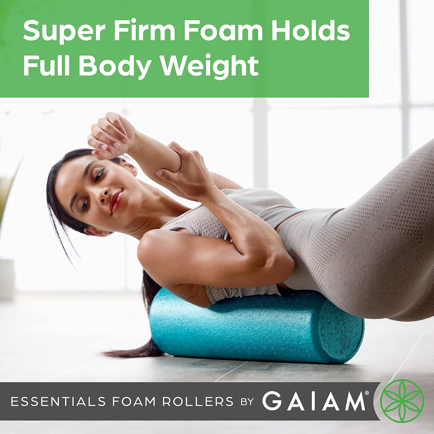 high-density-firm-foam-roller-for-back-pain-relief-muscle-recovery---gaiam-essentials-deep-tissue-massager-5