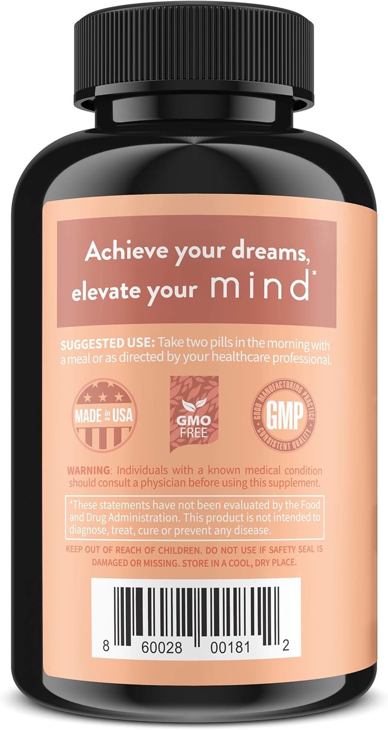 Apple Cider Vinegar Gummies with Lion's Mane Brain Supplement - Supports Focus & Memory, 60 Ct Each - Espot.com.au