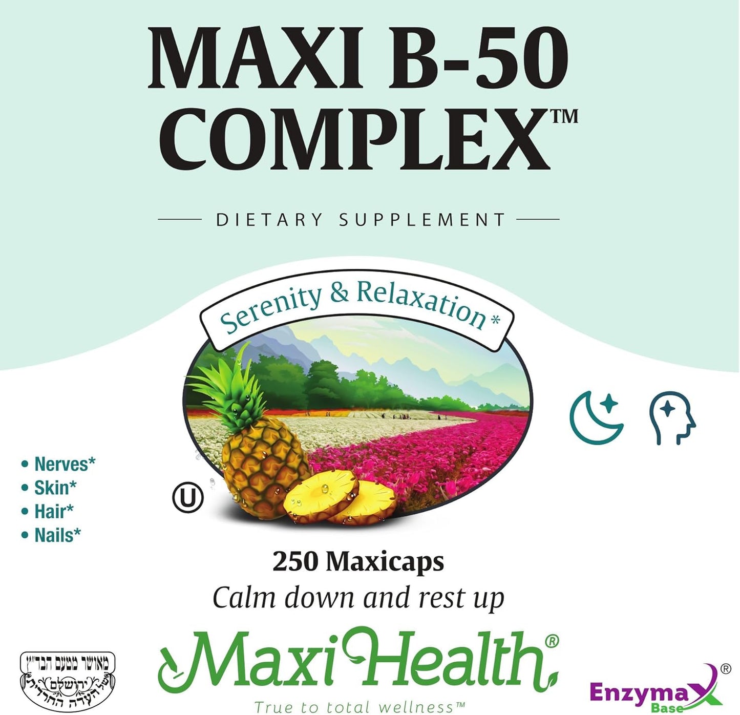 maxi-health-stress-relief-vitamin-b-complex-supplement---100-count-vegan-gluten-free-kosher---b6-b12-biotin-inositol-folate-for-men-and-women-5