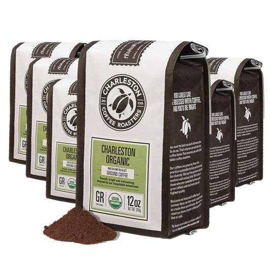 organic-medium-roast-ground-coffee-from-charleston-coffee-roasters---premium-slow-roasted-specialty-blend---12oz-pack-of-6-1