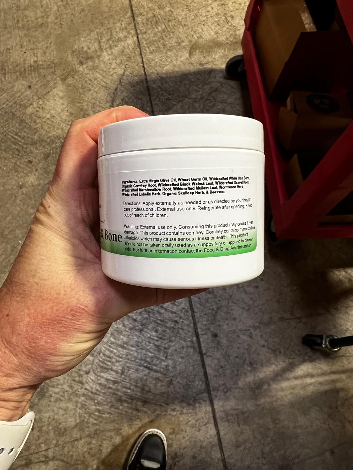 Complete Tissue and Bone Ointment by Dr. Christopher's Formula - 4 Ounce Jar - Espot.com.au