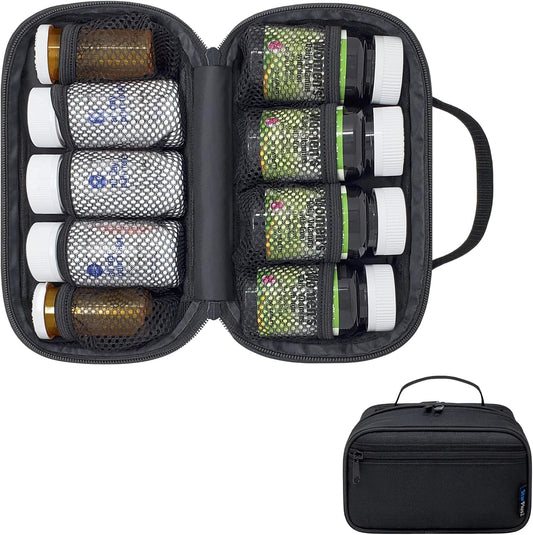 compact-padded-pill-bottle-organizer-for-medications-and-vitamins---portable-medicine-bag-for-home-and-travel---black-1
