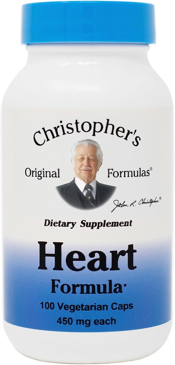 Dr. Christopher's Original Formulas Heart Formula Capsules - 100 Count Bottle - Espot.com.au