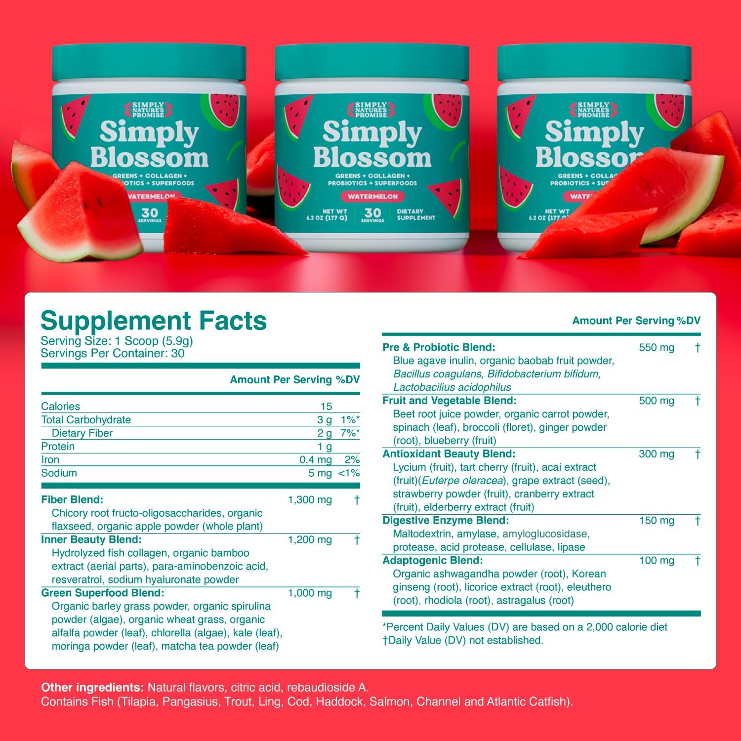 simply-natures-promise-womens-daily-greens-superfood-powder-with-collagen-probiotics-and-watermelon-flavor---2-month-supply-for-digestive-health-bloating-relief-2