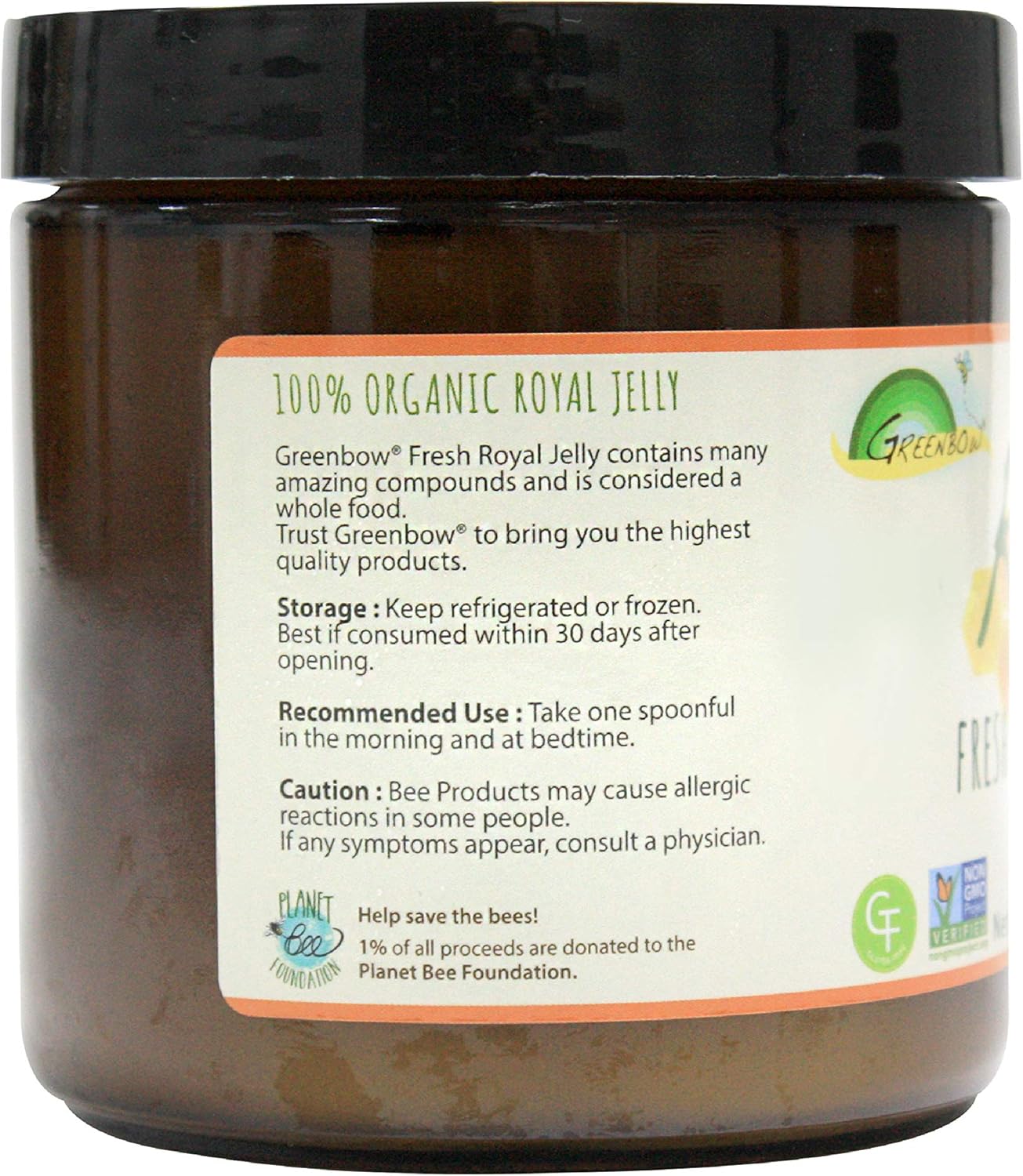 certified-organic-greenbow-fresh-royal-jelly---non-gmo-halal-gluten-free---pure-and-nutrient-rich-superfood---453g-3