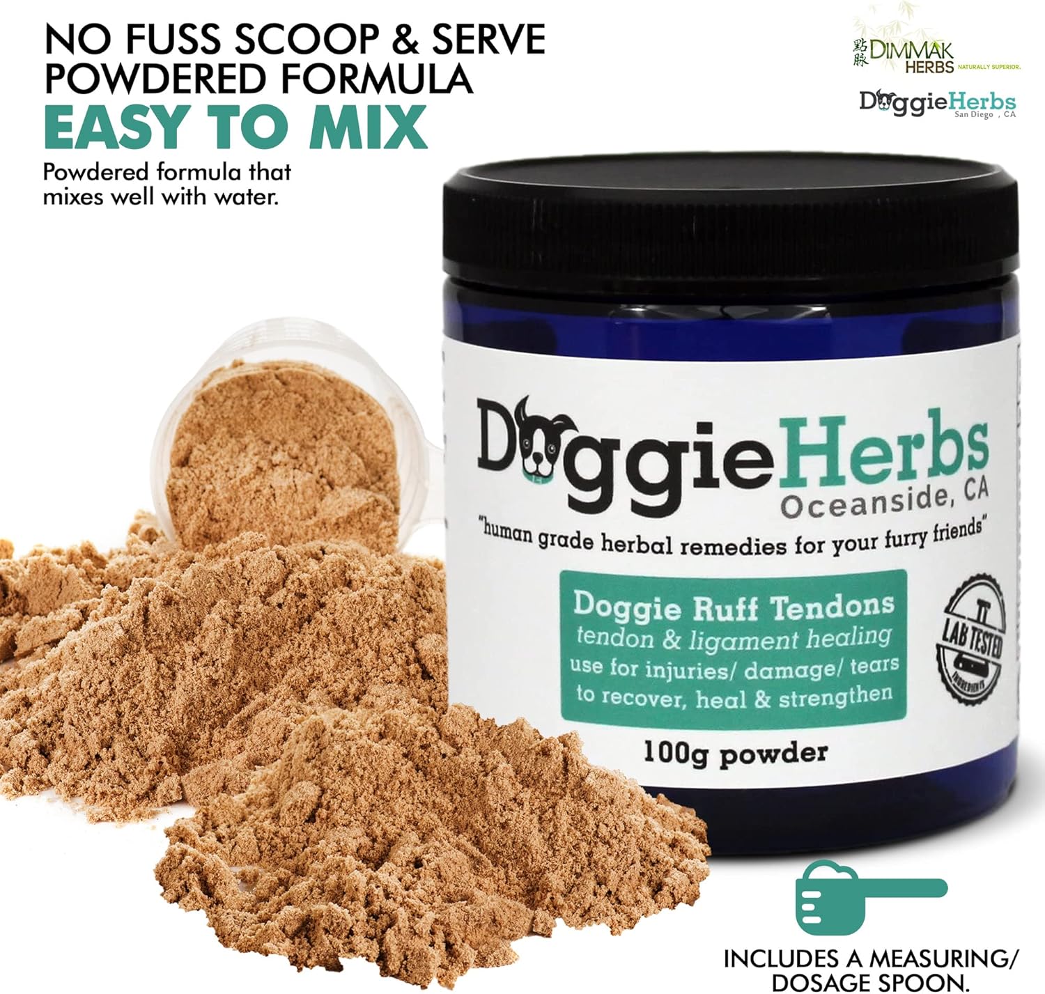natural-dog-ligament-tendon-healing-supplement---human-grade-herbal-blend-powder---100g---doggie-herbs-3