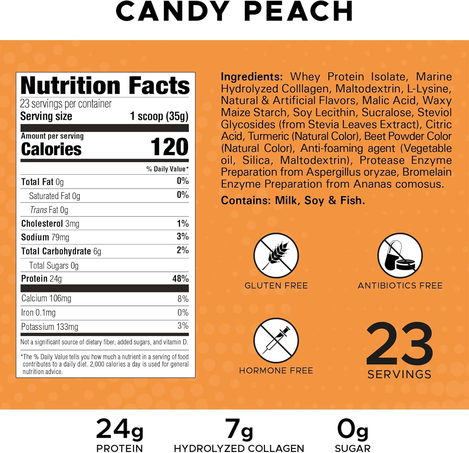 clear-whey-protein-powder---candy-peach-flavor-24g-protein-per-scoop-collagen-infused-zero-sugar-817g-23-servings---revolution-nutrition-isolate-splash-3