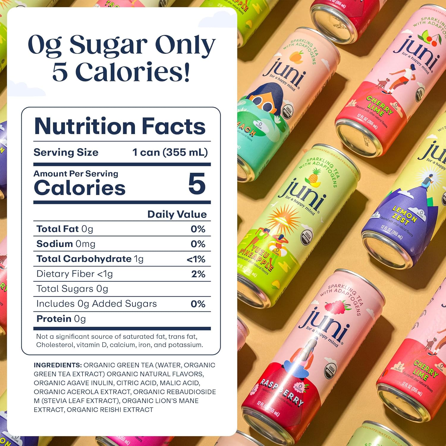 organic-adaptogen-sparkling-tea-with-natural-caffeine---tropical-flavor-zero-sugar-vegan-5-calories-per-12-oz-can-12-pack-3