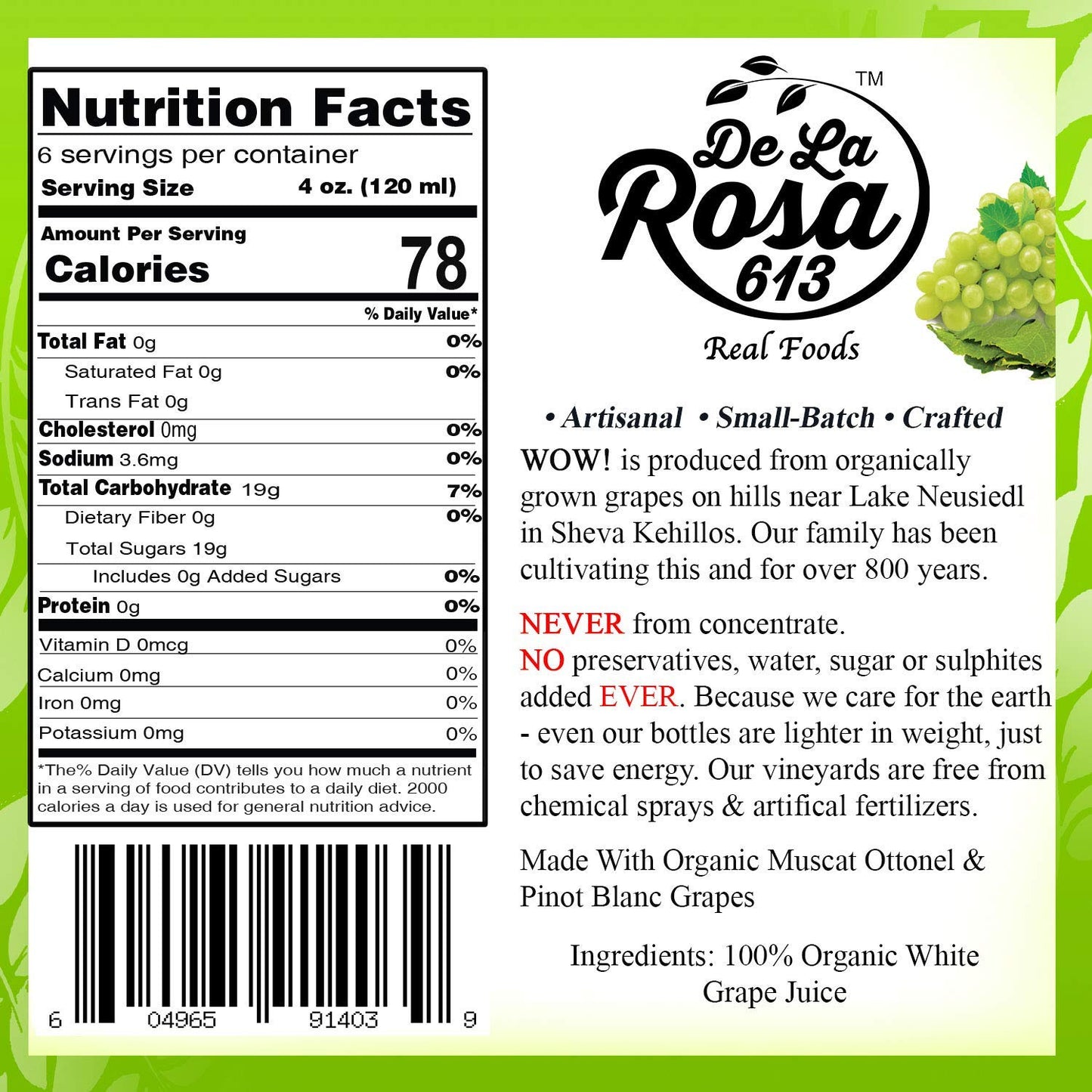 organic-austrian-white-grape-juice---kosher-non-gmo-gluten-free-vegan---no-preservatives-or-sulfites---254-oz-glass-bottle-pack-of-6-4
