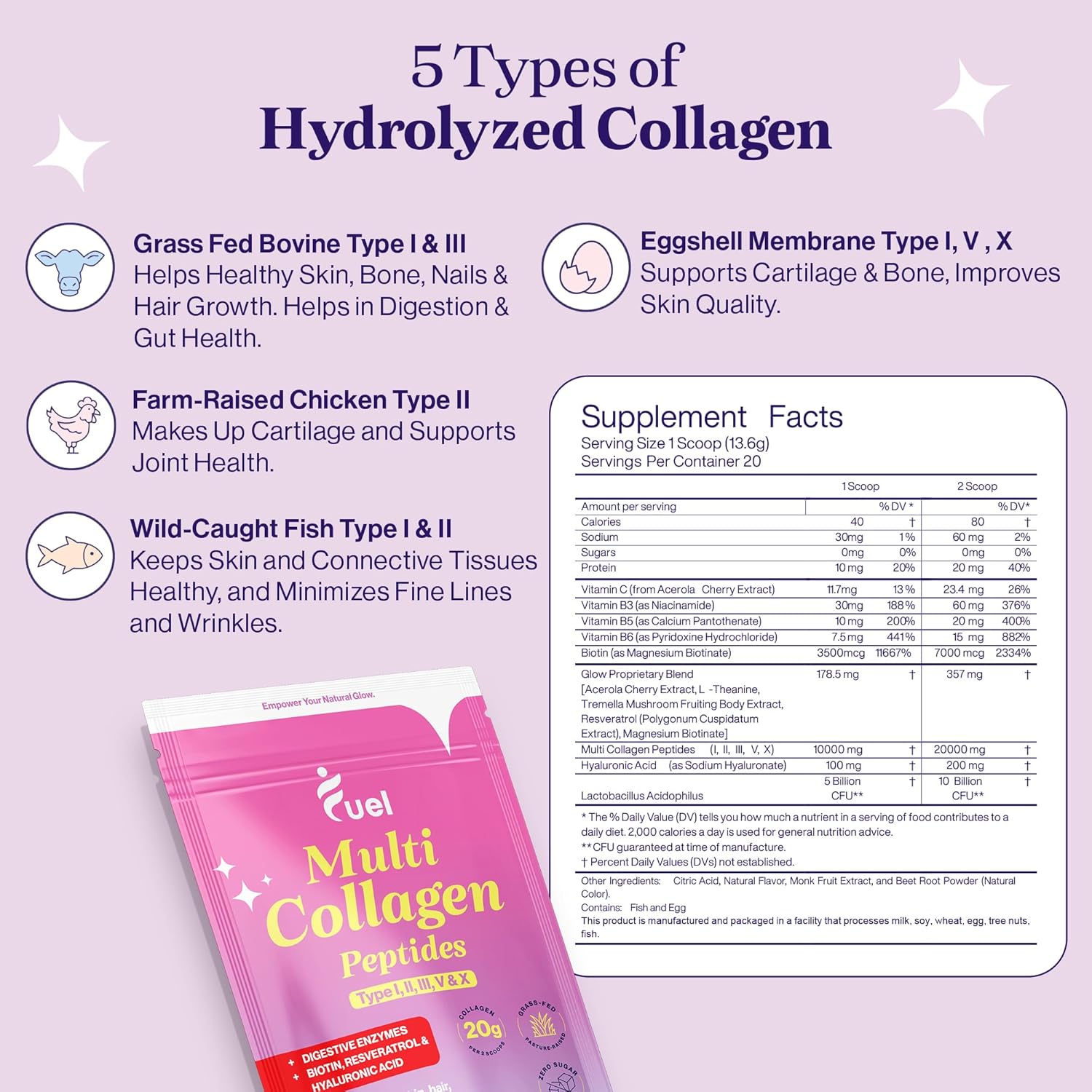 mixed-berry-french-vanilla-collagen-drink-powder-for-women---with-hyaluronic-acid-vitamin-c-tremella-biotin---supports-skin-hair-nail-health---fuel-collagen-peptides-8