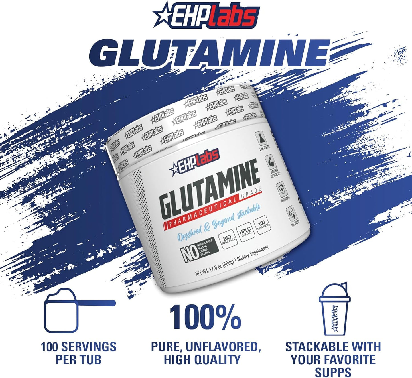 ehp-labs-l-glutamine-powder-500g---amino-acid-supplement-for-workout-recovery-immune-and-gut-health---100-servings-5