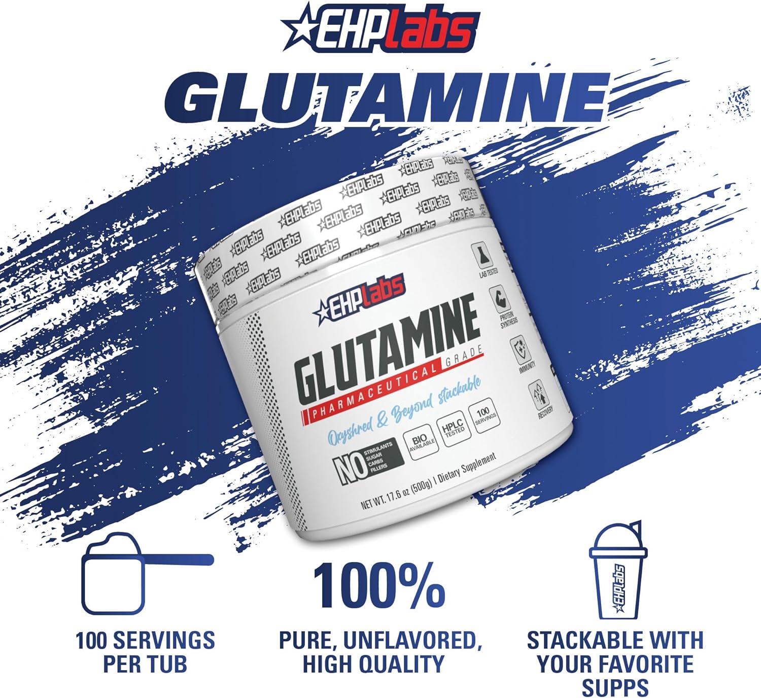 ehp-labs-l-glutamine-powder-500g---amino-acid-supplement-for-workout-recovery-immune-and-gut-health---100-servings-5