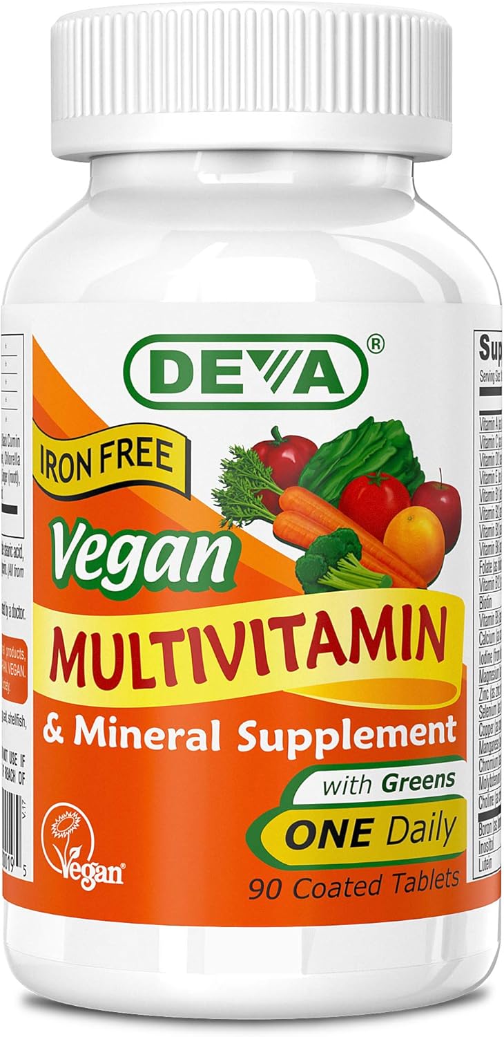 vegan-one-daily-multivitamin-with-minerals-greens---90-tablets---iron-free-formula---plant-based-supplement-1