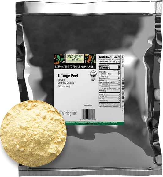 organic-orange-peel-powder---1lb-bulk-bag-pure-citrus-powder-for-cooking-baking-skincare---frontier-co-op-kosher-1