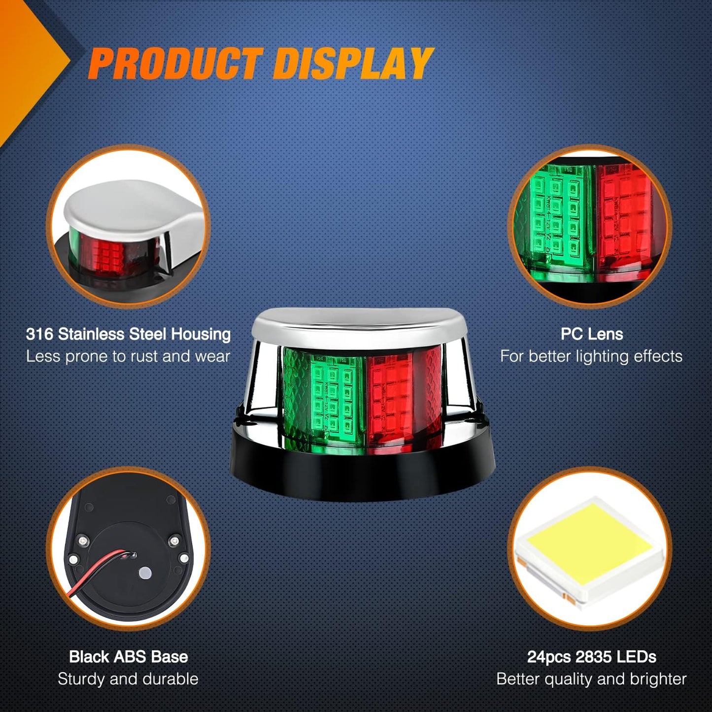 waterproof-led-marine-boat-navigation-lights---24-red-green-leds-12v-bow-light-for-yacht-pontoon-speedboat-sailboats-fishing-boats-4