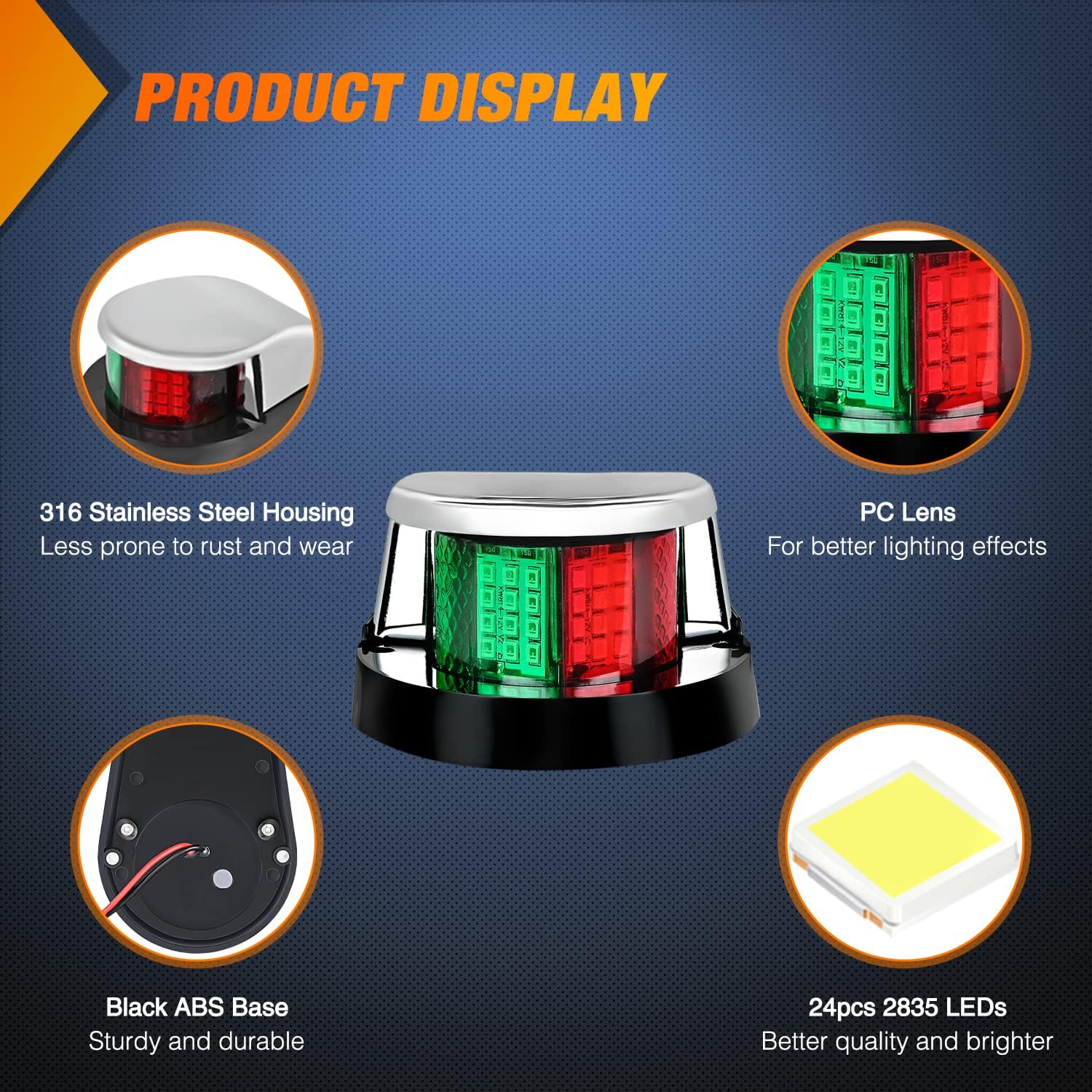waterproof-led-marine-boat-navigation-lights---24-red-green-leds-12v-bow-light-for-yacht-pontoon-speedboat-sailboats-fishing-boats-4