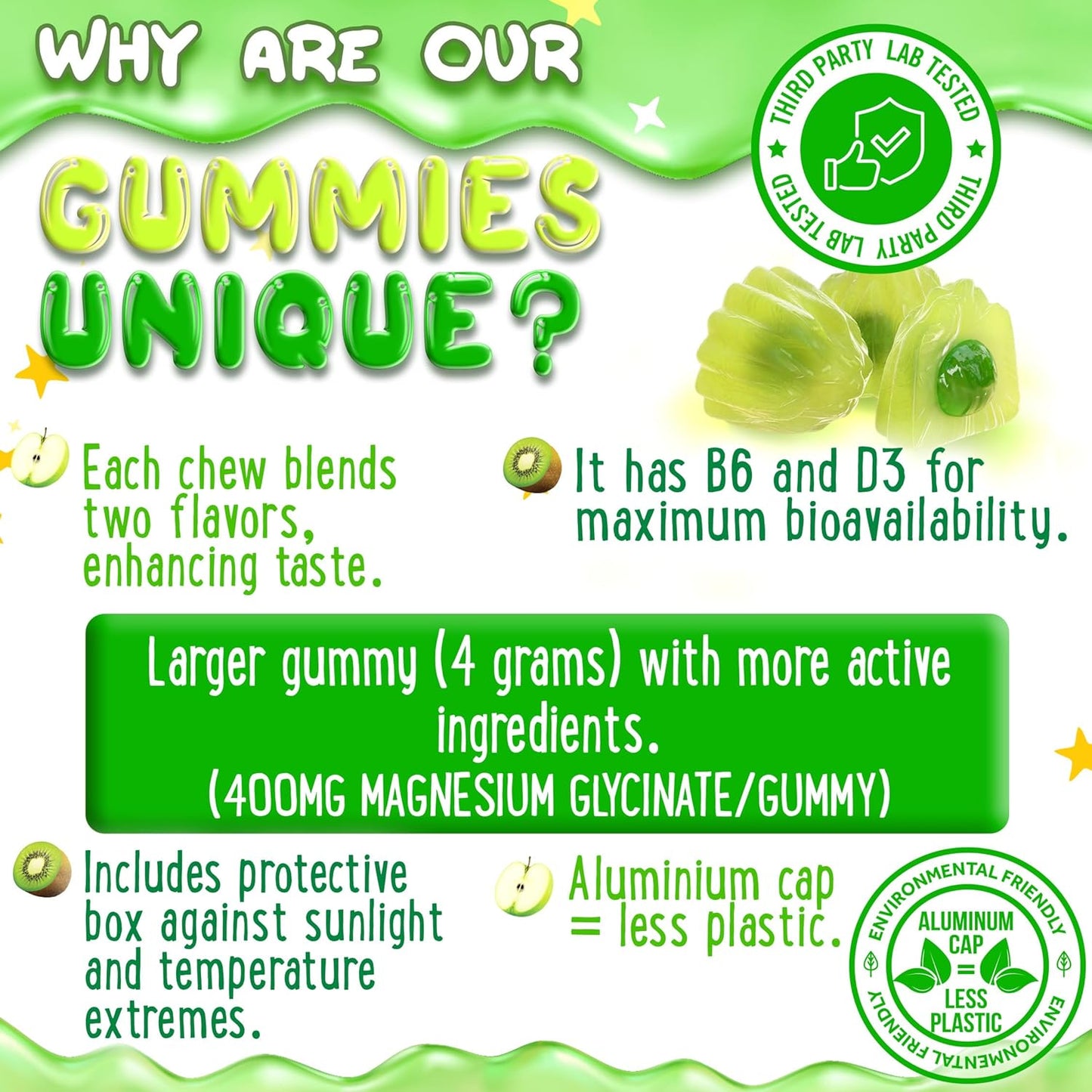 400mg-magnesium-glycinate-with-d3-b6-calm-chews-for-adults-and-kids---60-double-flavored-chewables---strawberry-banana-peach-mango-apple-kiwi-4
