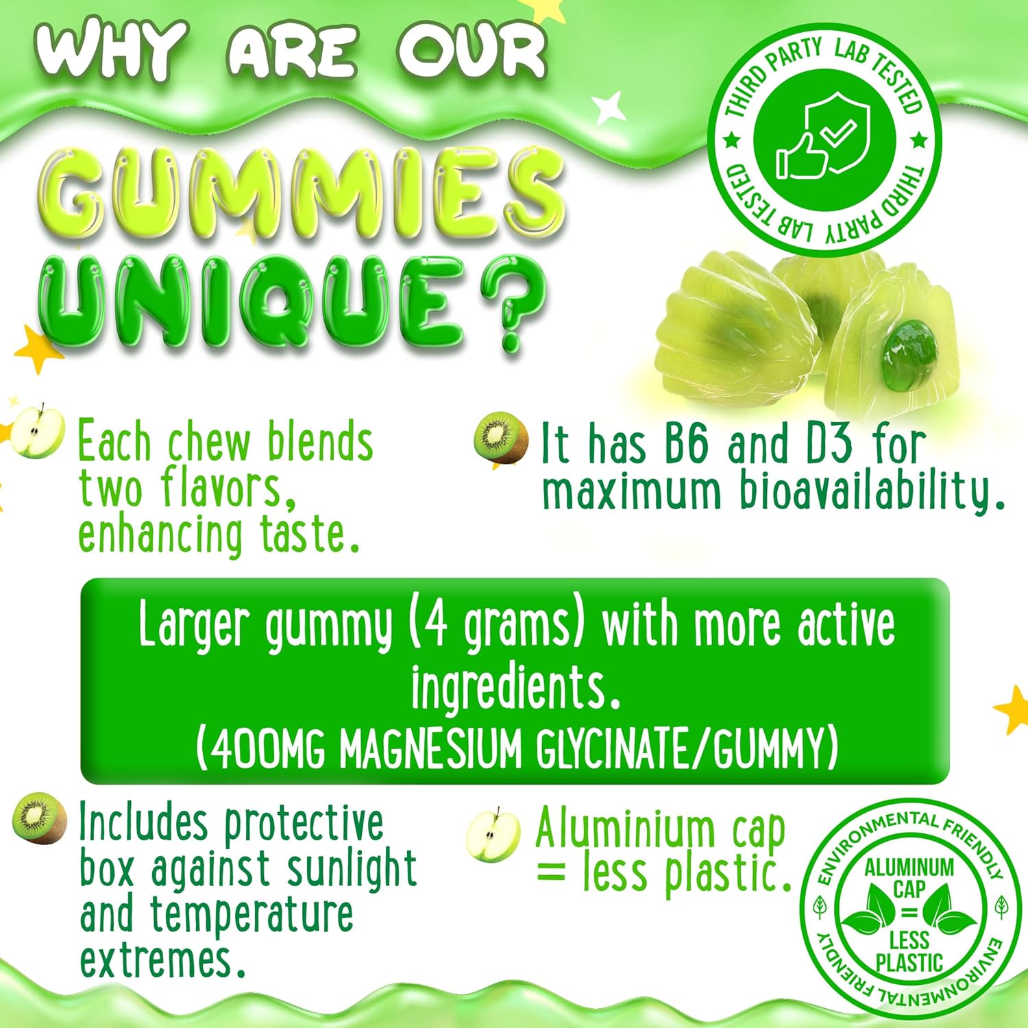 400mg-magnesium-glycinate-with-d3-b6-calm-chews-for-adults-and-kids---60-double-flavored-chewables---strawberry-banana-peach-mango-apple-kiwi-4