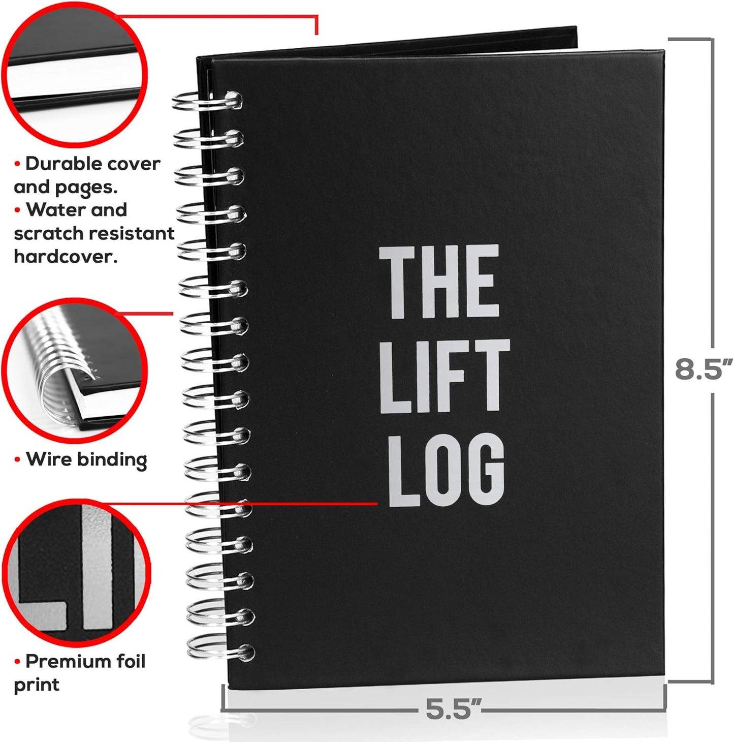 insulated-stainless-steel-protein-shaker-bottle-with-carbon-fiber-wrap-workout-journal---6-month-fitness-tracker-6