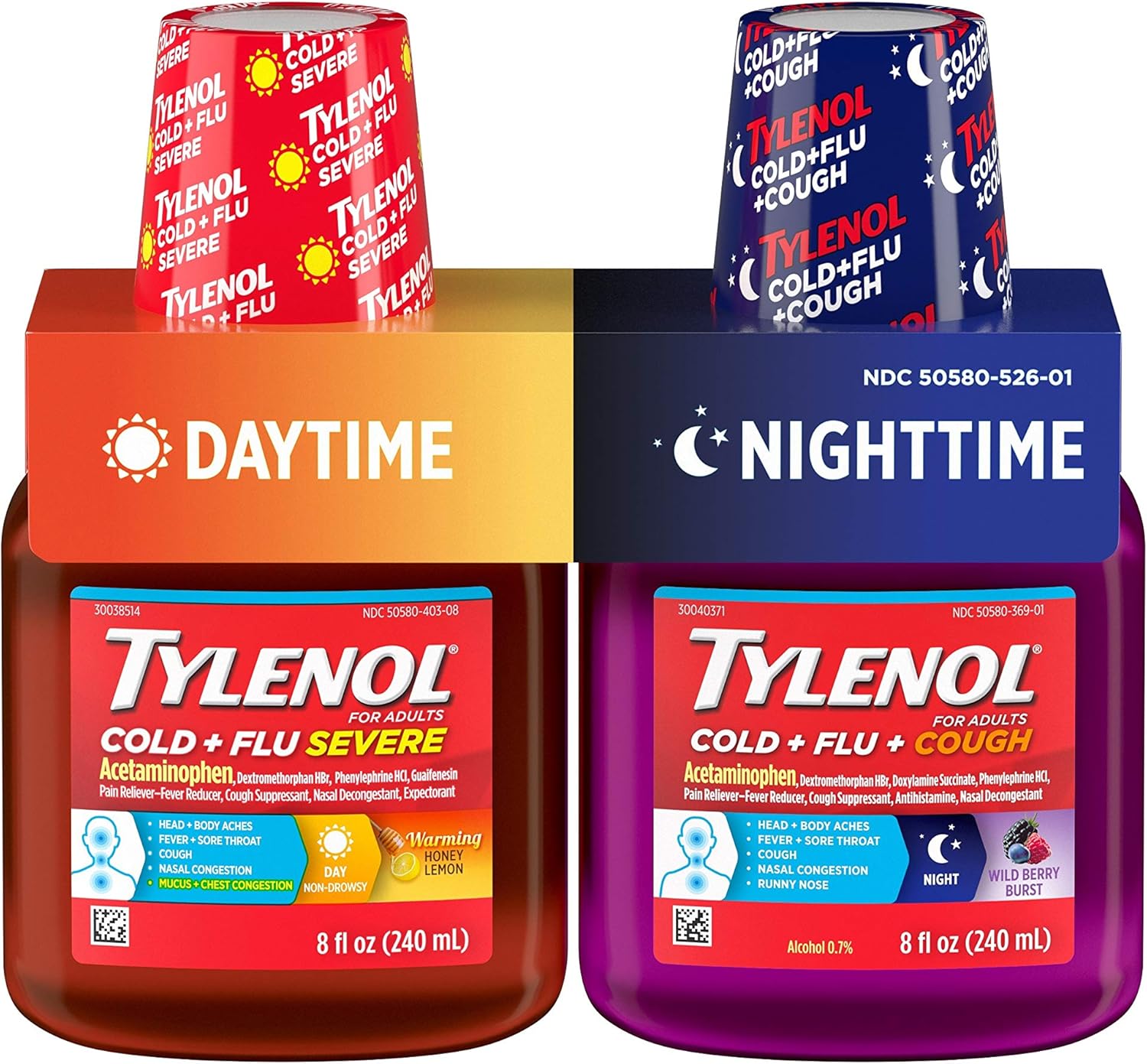 tylenol-cold-flu-severe-day-night-liquid-cough-medicine-2-pack---8-fl-oz-bottles-1