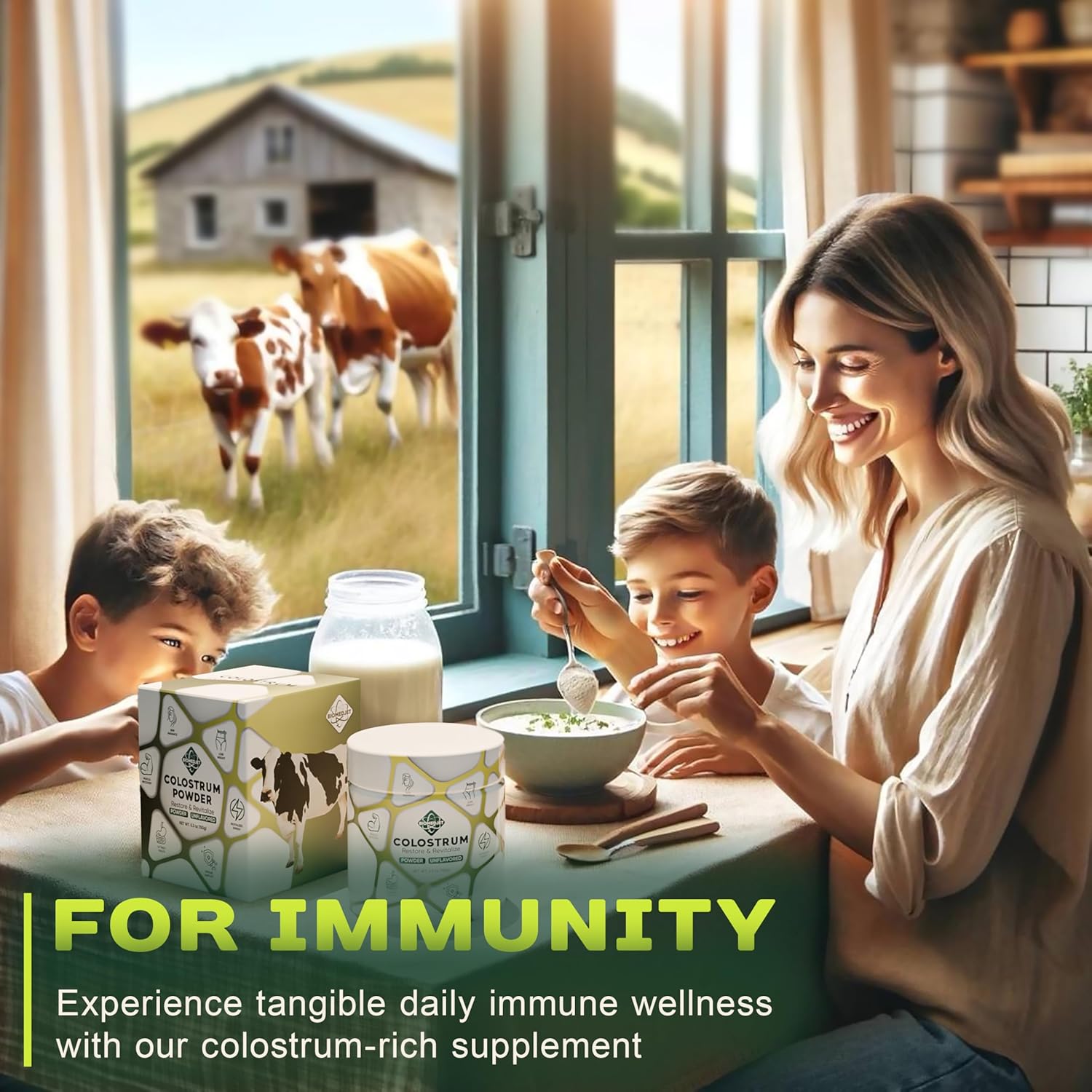 pure-bovine-colostrum-supplement-powder-for-immune-support-gut-health-and-muscle-recovery---natural-igg-superfood---75-servings-unflavored-6