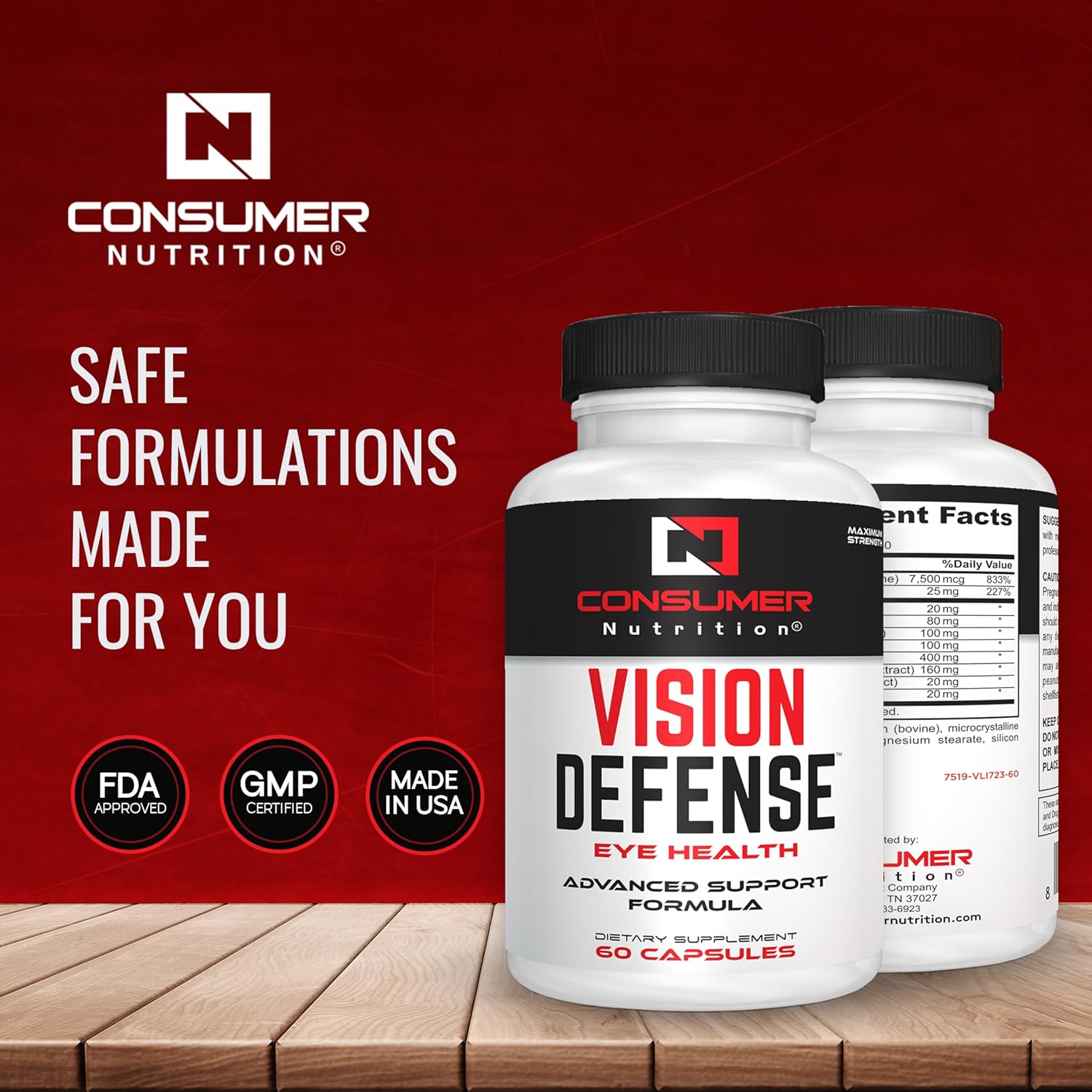 vision-defense-eye-health-supplement-with-vitamin-a-lutein-taurine-turmeric-grape-seed-extract-milk-thistle-seed---supports-adult-eye-health---60-ct-7