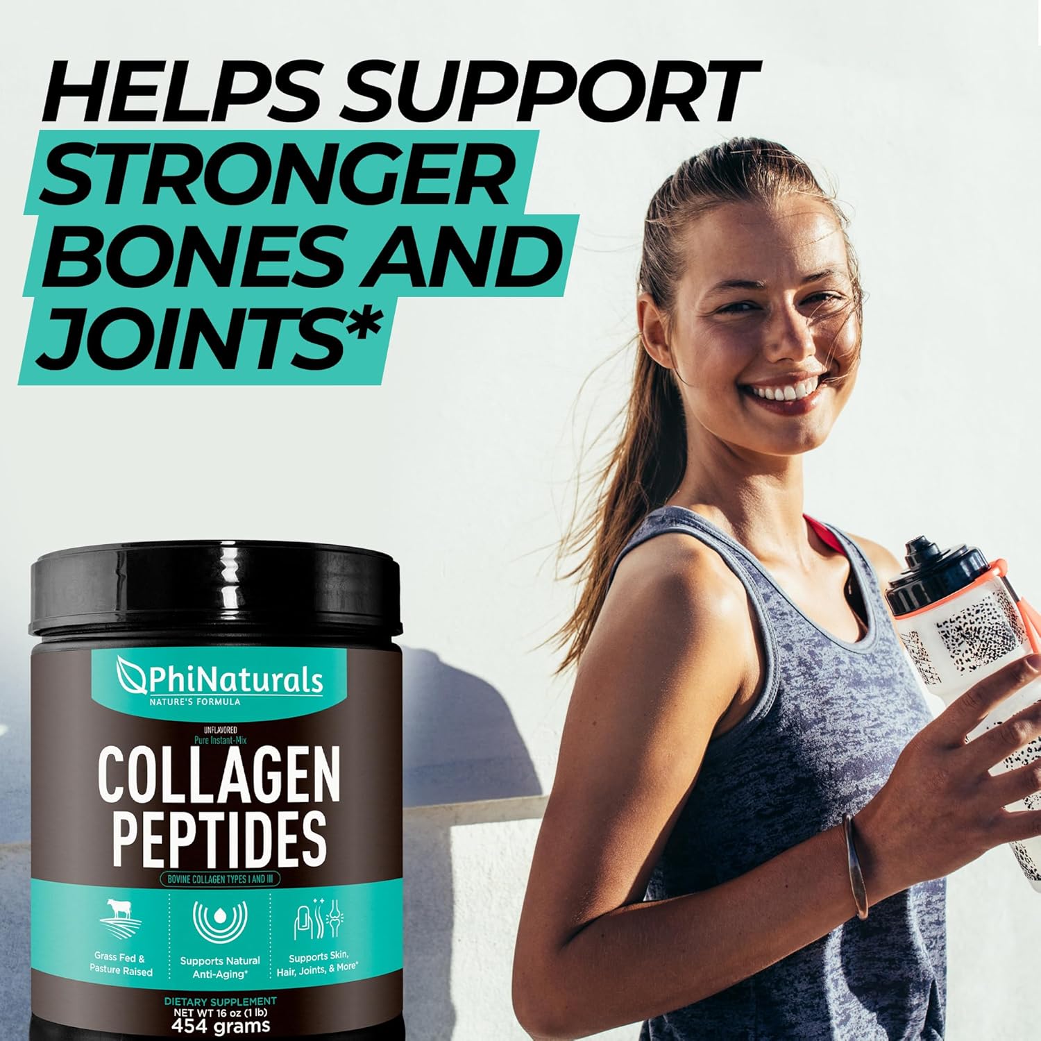 grass-fed-bovine-beef-collagen-peptides-powder---unflavored-hydrolyzed-supplement-for-men-and-women-by-phinaturals-3