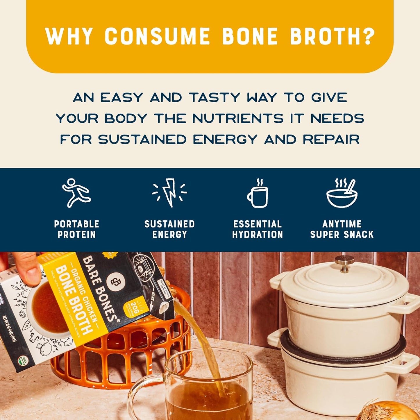 organic-chicken-bone-broth-with-protein-collagen-pasture-raised-cooking-sipping-no-artificial-flavors-non-gmo-gluten-dairy-free-keto-paleo-friendly-16oz-carton-8-pack-2
