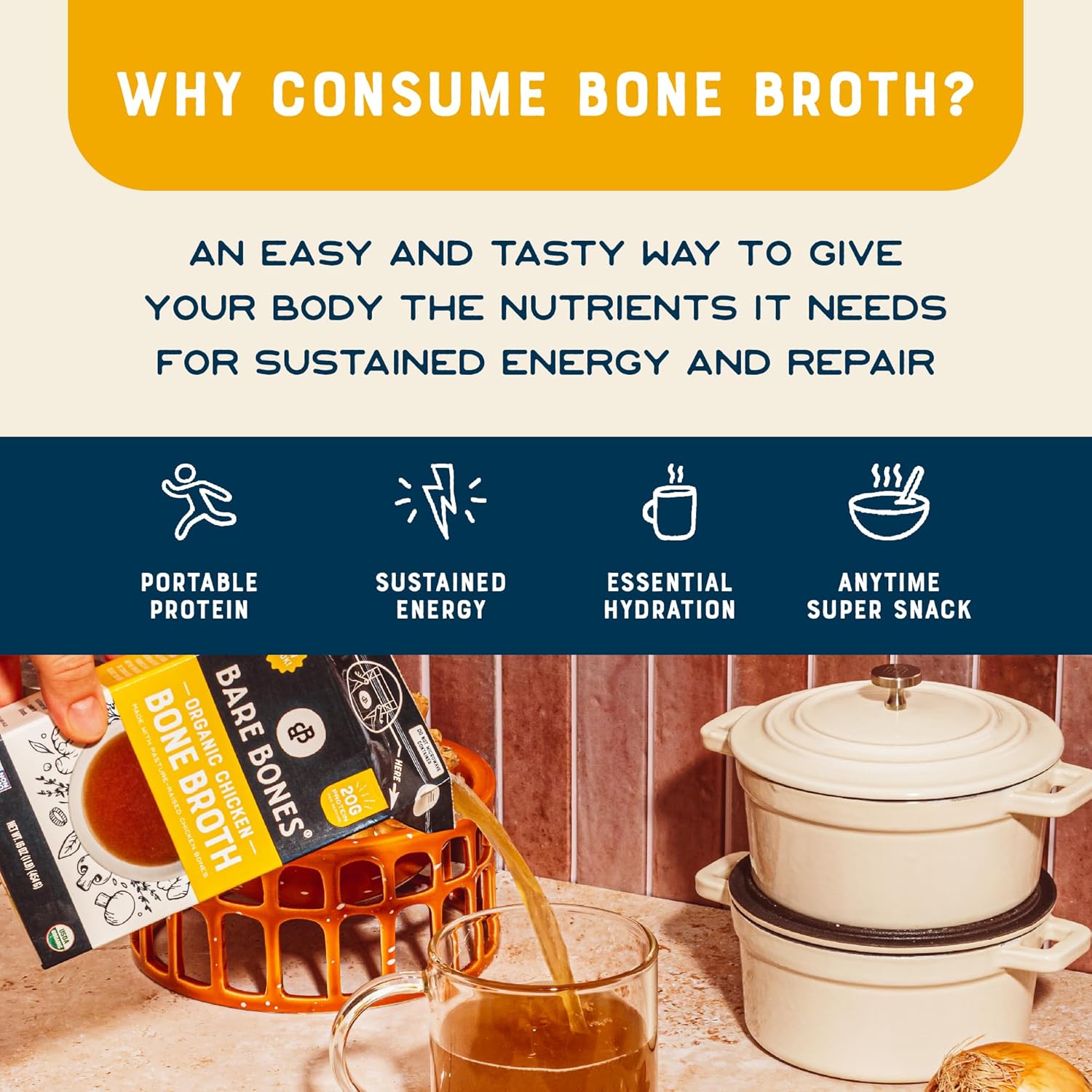 organic-chicken-bone-broth-with-protein-collagen-pasture-raised-cooking-sipping-no-artificial-flavors-non-gmo-gluten-dairy-free-keto-paleo-friendly-16oz-carton-8-pack-2