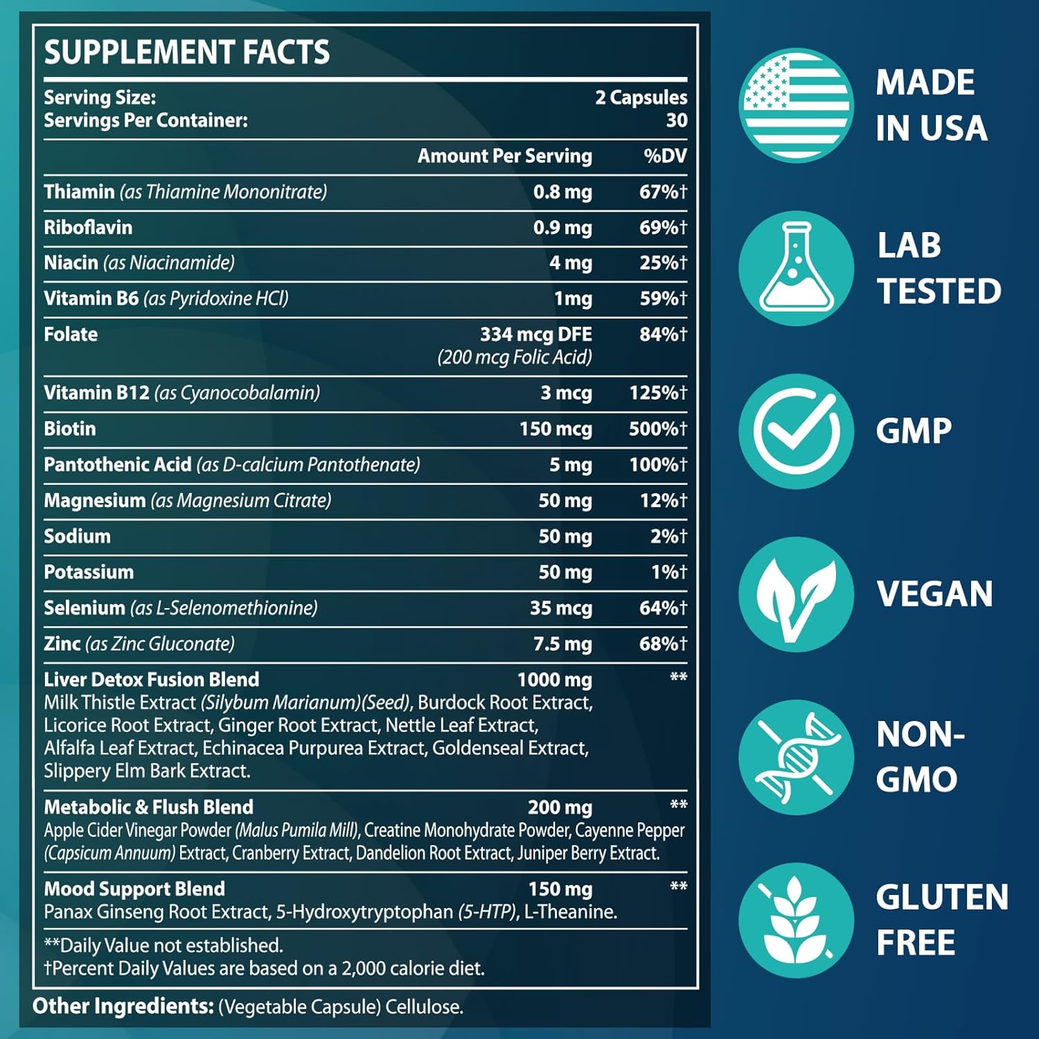 premium-90000-mg-detox-cleanse-capsules-for-men-women---kidney-liver-support-natural-herbal-formula---fast-acting-made-in-usa---60-count-2