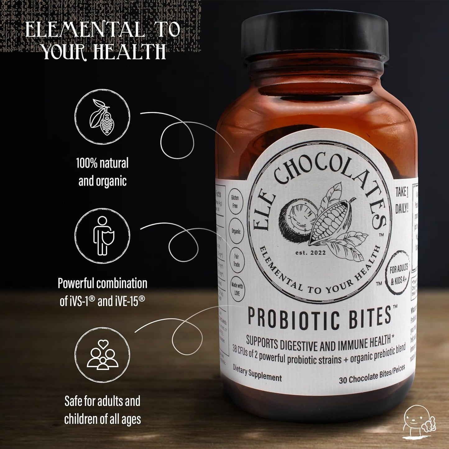 daily-probiotic-dark-chocolate-bites-for-digestive-health---organic-gluten-free-3-billion-cfus---immune-support-for-women-men-kids---2-pack-3
