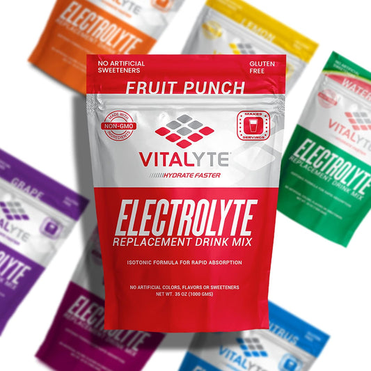 Isotonic Electrolyte Hydration Powder Mix, Gluten Free Fruit Punch Drink Mix - 35 oz. - Espot.com.au