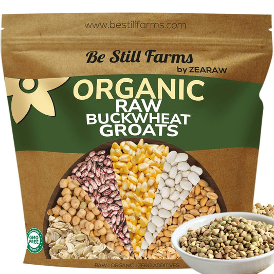 be-still-farms-organic-buckwheat-groats-bulk---48lb-whole-raw-hulled-buckwheat---high-protein-usa-grown-vegan-non-gmo-gluten-free---perfect-for-cereal-salad-side-dish-1