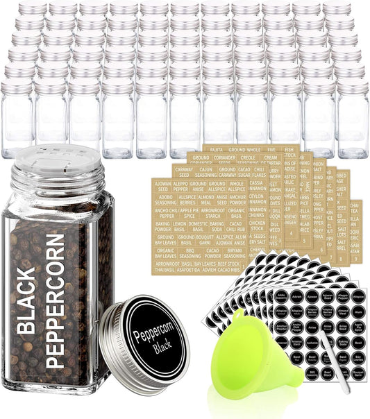 66-glass-spice-jars-set-with-labels-chalk-marker-and-funnel---square-4oz-airtight-containers-with-poursift-shaker-lid-1